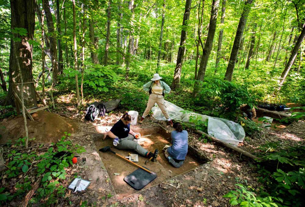 Indigenous perspective woven into archaeological field school to recognize displaced inhabitants, land they knew